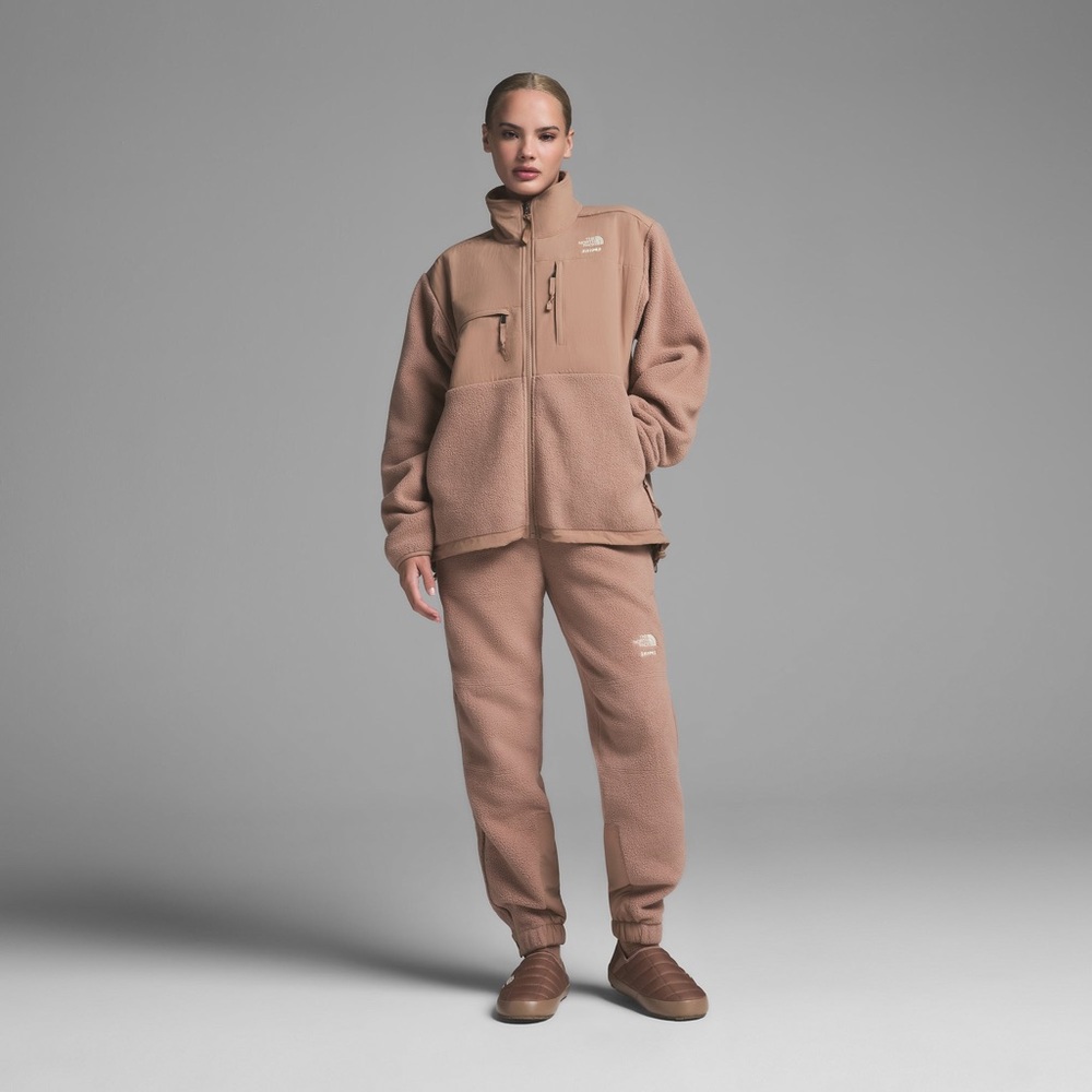 THE NORTH FACE X SKIMS 1995 RETRO DENALI FLEECE JACKET LIMITED EDITION: SIENNA L